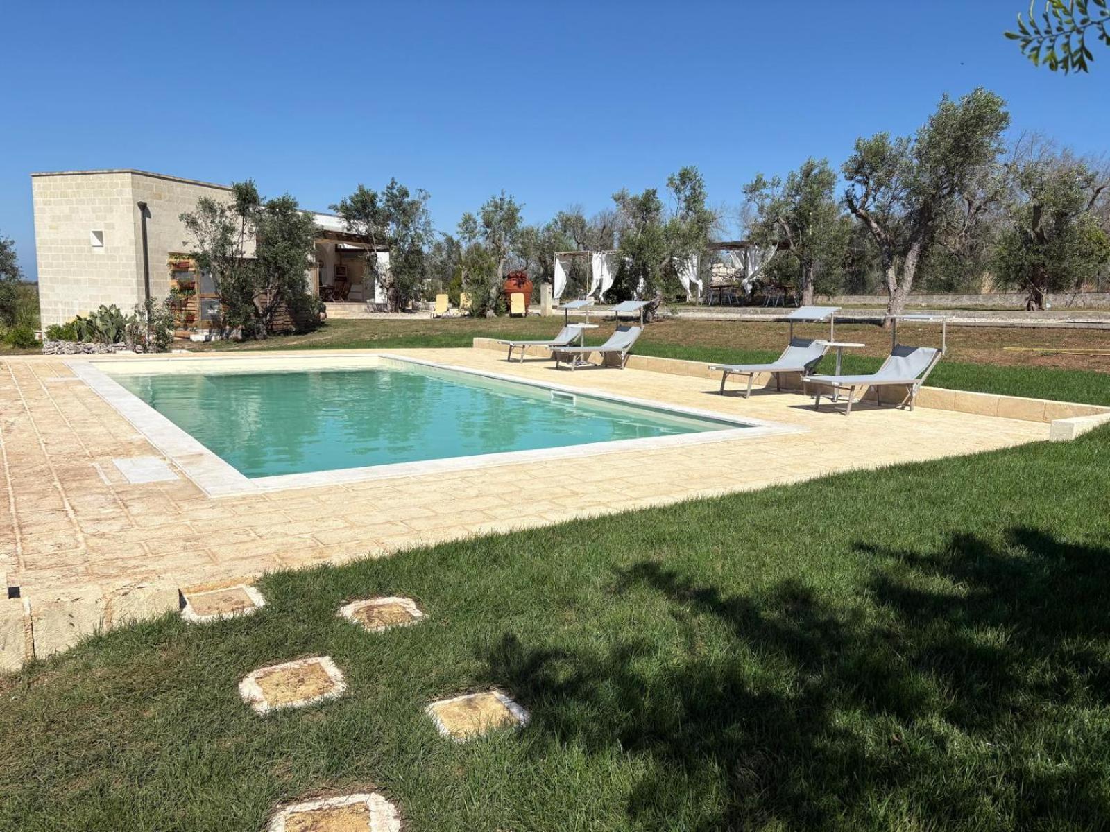 Tenuta Valle Dell Idro Otranto Con Piscina Casamassella Exterior photo
